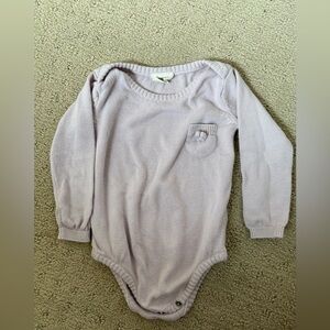 Viverano Organics - Milan Knit Romper Bodysuit - Full Sleeve